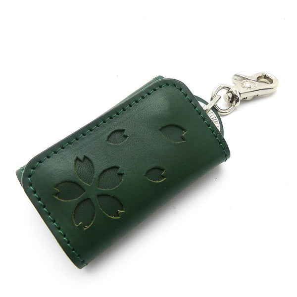 スマートキーホルダー（隠しホック）桜型抜き