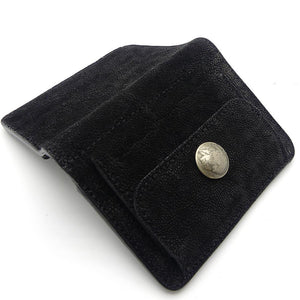 ハーフ財布 両面カード アウトポケット ゾウ