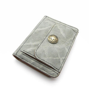 ハーフ財布 両面カード アウトポケット ゾウ