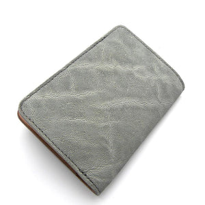 ハーフ財布 両面カード アウトポケット ゾウ