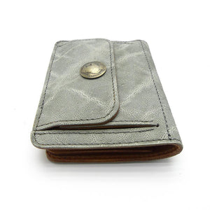 ハーフ財布 両面カード アウトポケット ゾウ