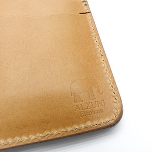 ハーフ財布 両面カード アウトポケット ゾウ