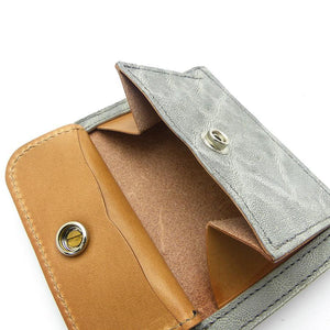 ハーフ財布 両面カード アウトポケット ゾウ