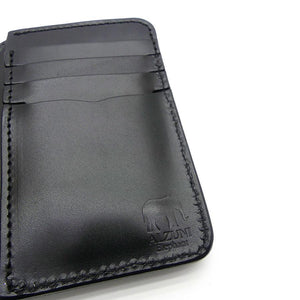 ハーフ財布 両面カード アウトポケット ゾウ