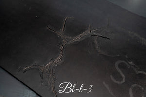 焼印トラッカーウォレット　ロング　ブラック【限定品】