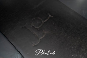 焼印トラッカーウォレット　ロング　ブラック【限定品】