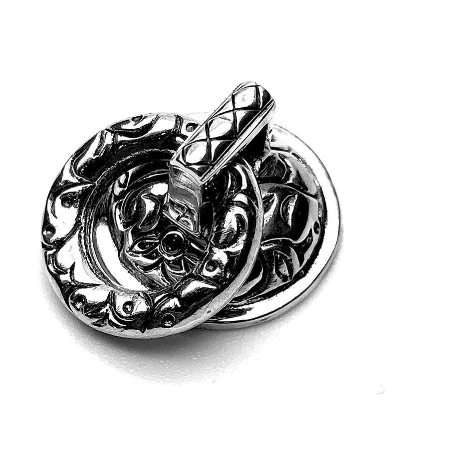 SVコンチョ(ドロップハンドル用唐草）