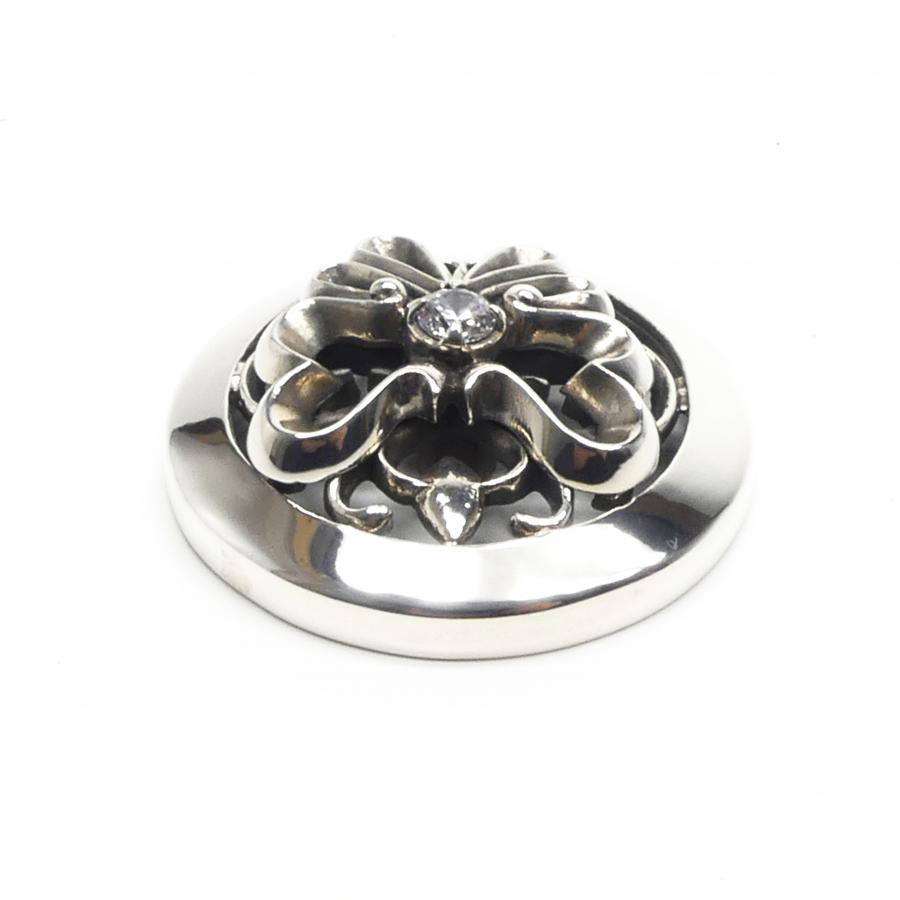 SVコンチョ（蝶石入り）