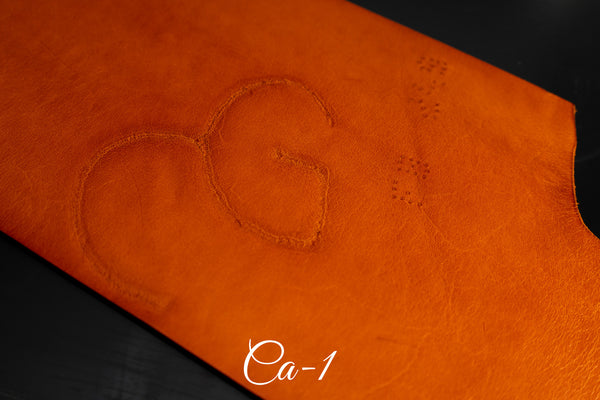 焼印トラッカーウォレット　ミドル　キャメル　【限定品】