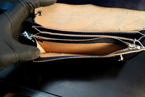 焼印トラッカーウォレット　ロング　ネイビー【限定品】