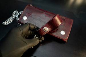 焼印トラッカーウォレット　ロング　【限定品】