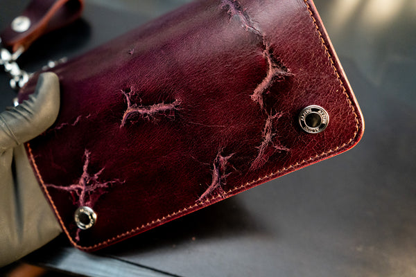 焼印トラッカーウォレット　ロング　【限定品】