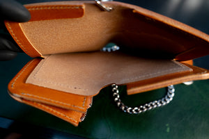 焼印トラッカーウォレット　ミドル　グリーン　【限定品】