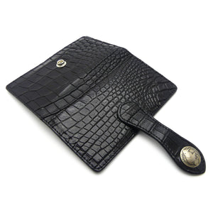 手帳型スマホ　シャムワニ　Mサイズ