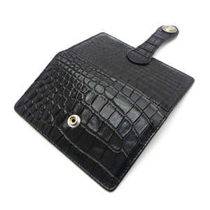 手帳型スマホ　シャムワニ　Mサイズ