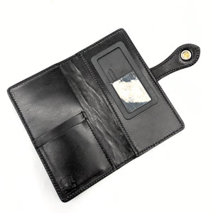 手帳型スマホカバー　ゾウ　Lサイズ