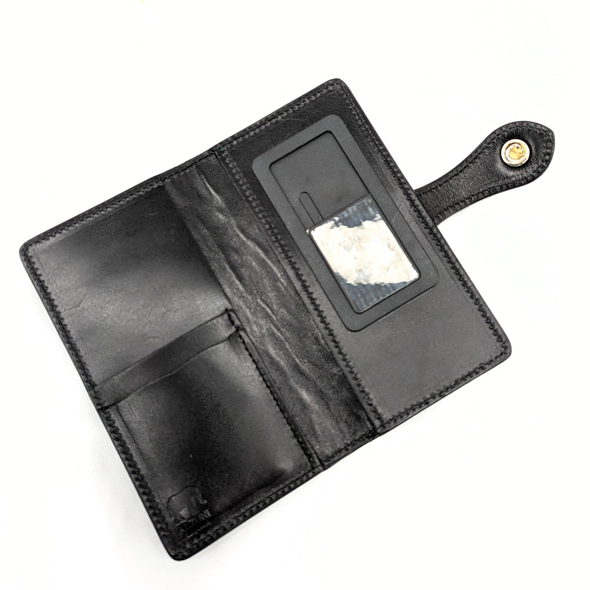 手帳型スマホカバー　ゾウ　Lサイズ