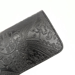 二つ折りF ベロ無し ペイズリー