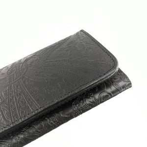 二つ折りF ベロ無し ペイズリー