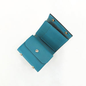 ミニ財布スクエア ホック