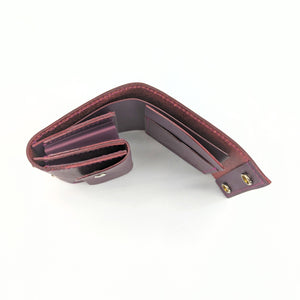 ミニ財布スクエア ホック