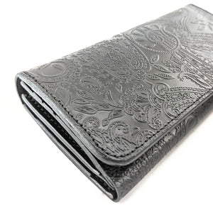 二つ折りF ベロ無し ペイズリー