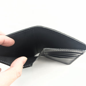 ハーフ財布 両面カード アウトポケット パイソン