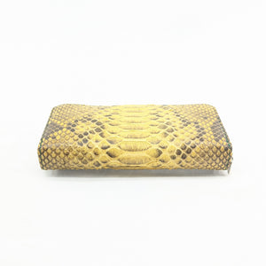 両マチFRF財布 L字　スリム　フルB/Cパイソン　（限定品）