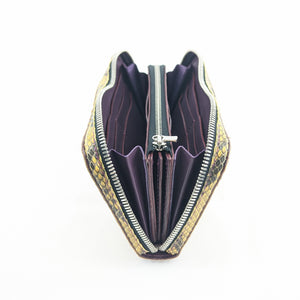 両マチFRF財布 L字　スリム　フルB/Cパイソン　（限定品）