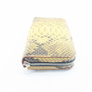 両マチFRF財布 L字　スリム　フルB/Cパイソン　（限定品）