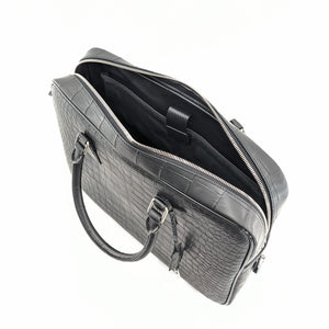 ONLINE SHOP限定　ビジネスバッグ　（クロコダイル型押）