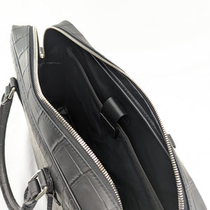 ONLINE SHOP限定　ビジネスバッグ　（クロコダイル型押）