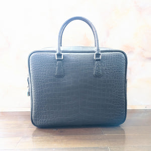 ONLINE SHOP限定　ビジネスバッグ　（クロコダイル型押）