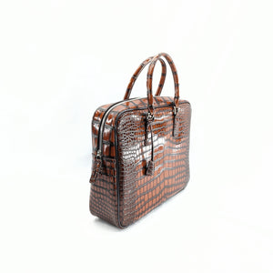 ONLINE SHOP限定　ビジネスバッグ　（クロコダイル型押）