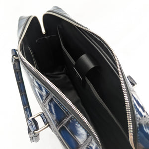 ONLINE SHOP限定　ビジネスバッグ　（クロコダイル型押）