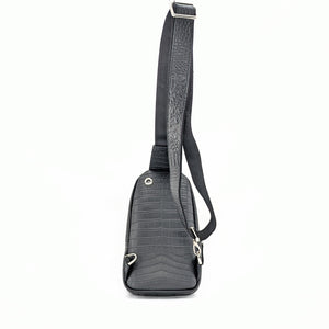 オンラインショップ限定　ボディバッグ　（クロコダイル型押）