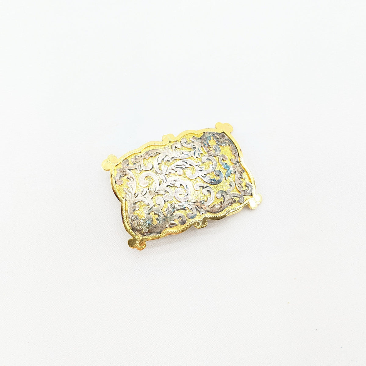 メキシコバックル　唐草　40ｍｍ