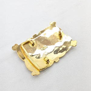 メキシコバックル　唐草　40ｍｍ