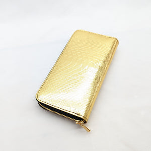 限定FRF財布 スマート パイソン (ゴールド＆シルバー)