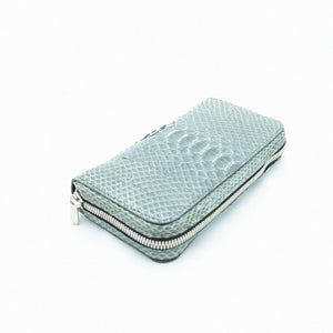 両マチFRF財布 L字 スリム フルB/Cパイソンリボン