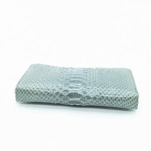 両マチFRF財布 L字 スリム フルB/Cパイソンリボン