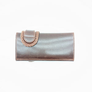 530タイプ カンWステッチ 小銭入れファスナー　＜熟成革＞