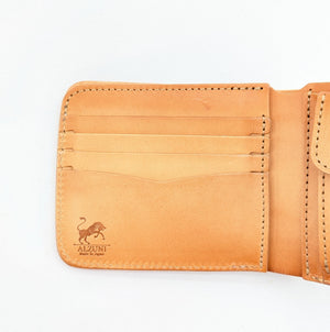 ショート財布　クラフト　＜熟成革＞