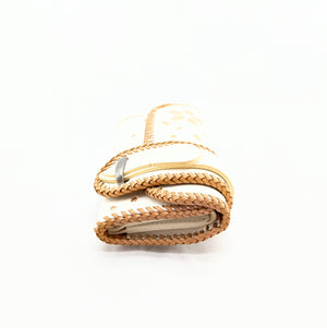 527タイプ　桜型抜き　全Wステッチ　＜熟成革＞