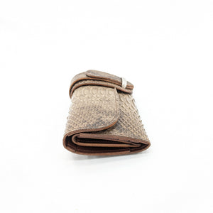 527タイプ　バックカットパイソンCU　表貼り　＜熟成革＞