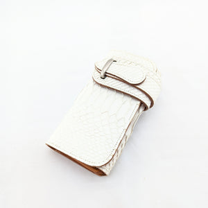 514タイプ　バックカットパイソン表貼り　＜熟成革＞