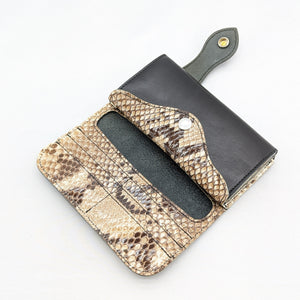 510タイプ　表インディアナレザー　中パイソン　＜熟成革＞