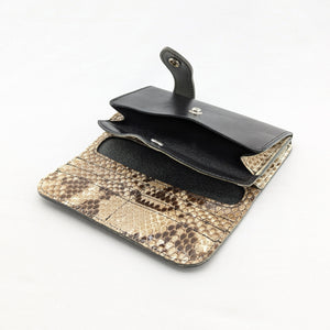 510タイプ　表インディアナレザー　中パイソン　＜熟成革＞