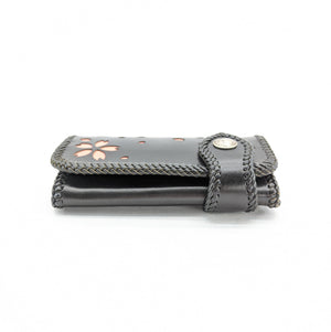 510タイプ　桜型抜き　全Wステッチ　＜熟成革＞