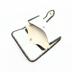 510タイプ　桜型抜き　全Wステッチ　＜熟成革＞